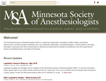Tablet Screenshot of msaconnect.org